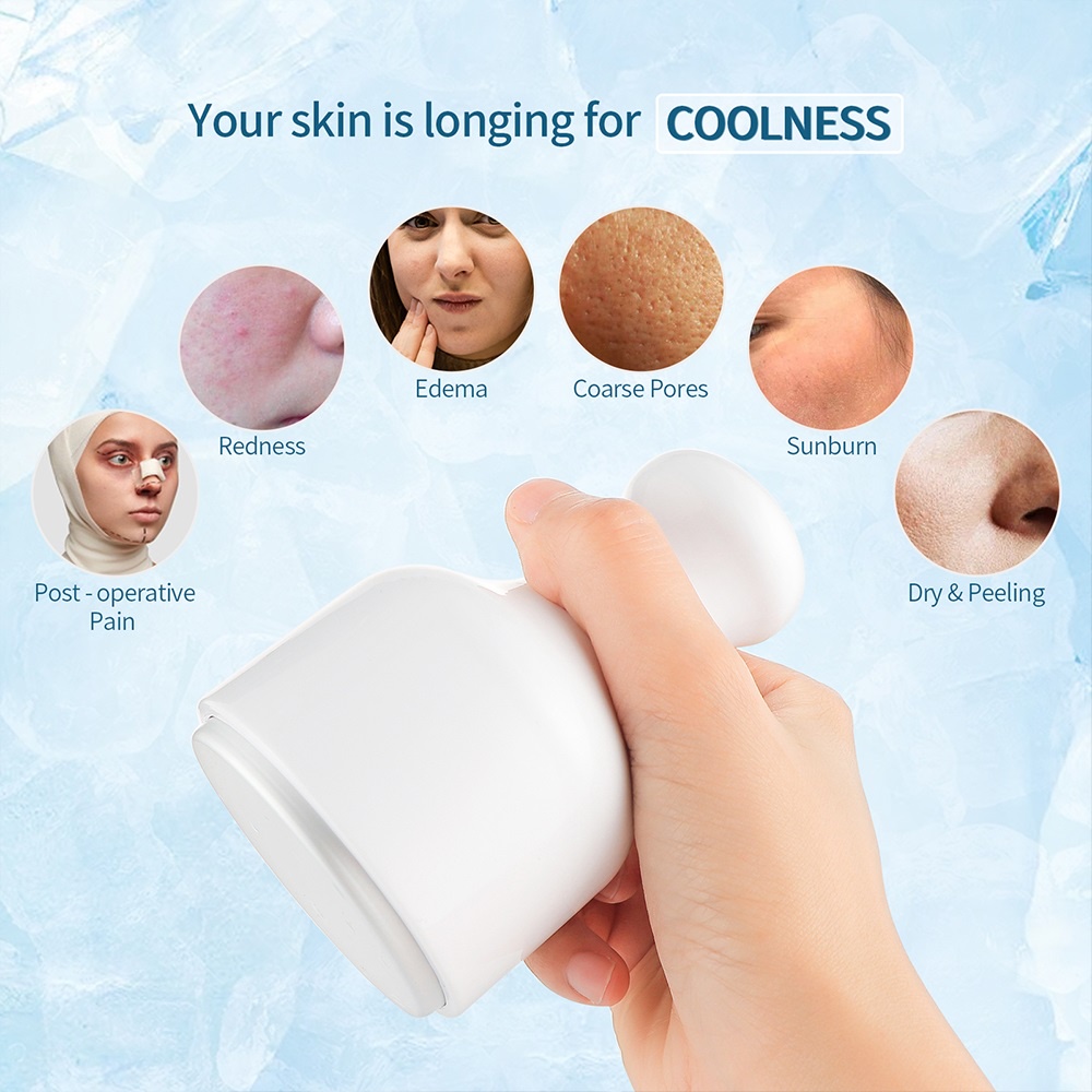 Máy mát xa FOREVERLILY làm mát da mặt chống nếp nhăn và thu nhỏ lỗ chân lông