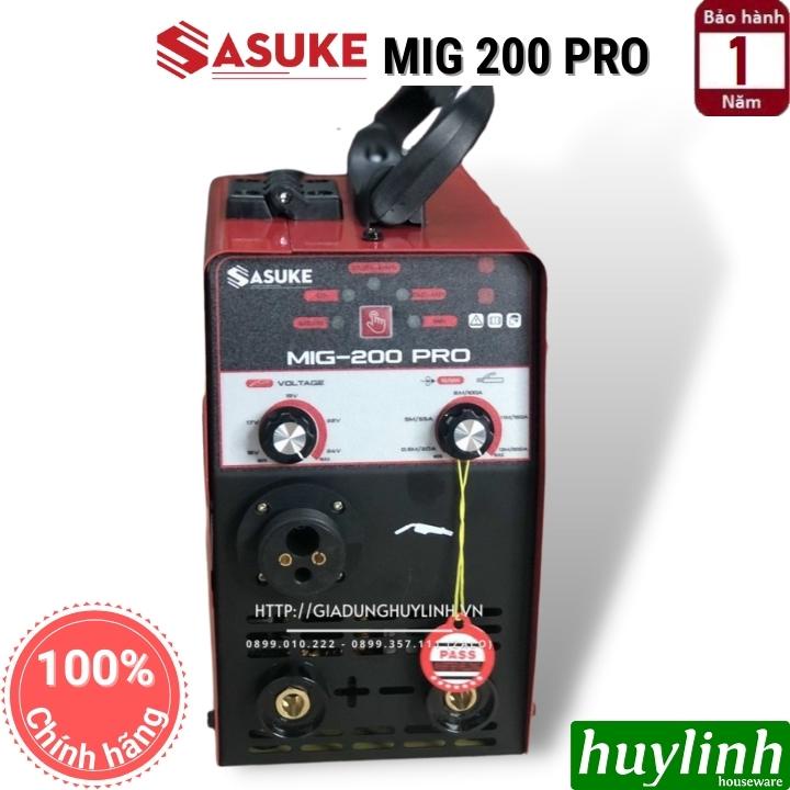 Máy hàn 3 chức năng Sasuke MIG 200 PRO - Tặng cuộn dây 1kg [sử dụng cuộn 1 - 5 kg]