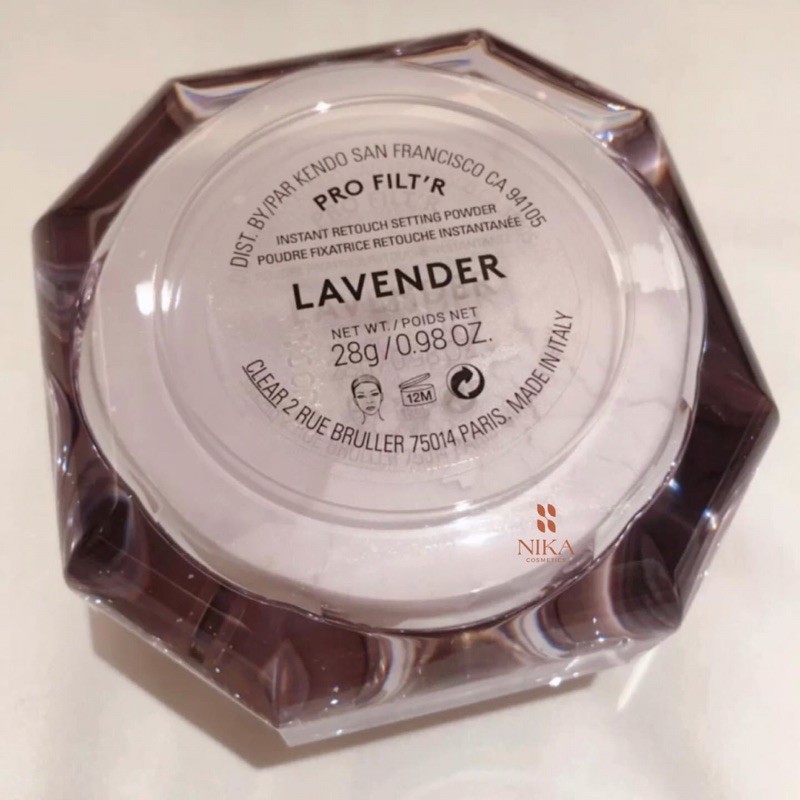 Phấn Phủ Bột FENTY Beauty Pro Retouch Setting Powder #Lavender