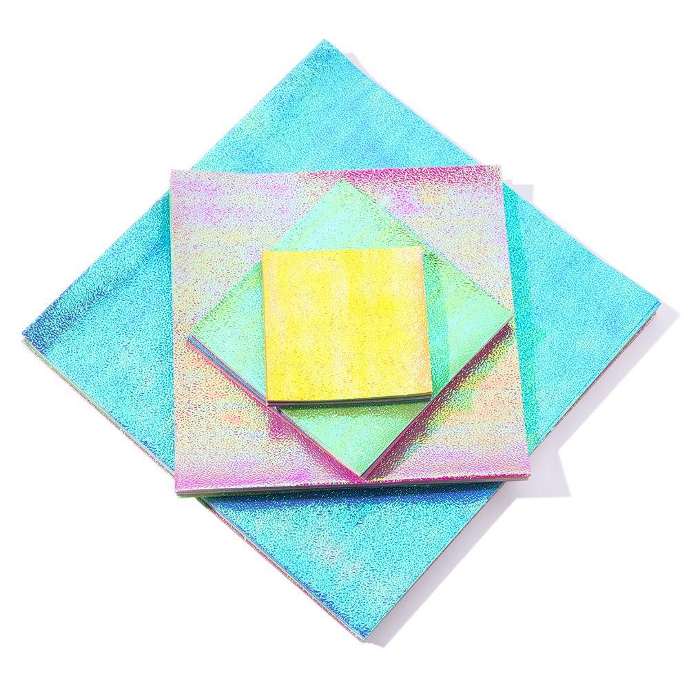 Bộ 50 Tờ Giấy Xếp Origami Lấp Lánh Dùng Trang Trí Sổ Tay