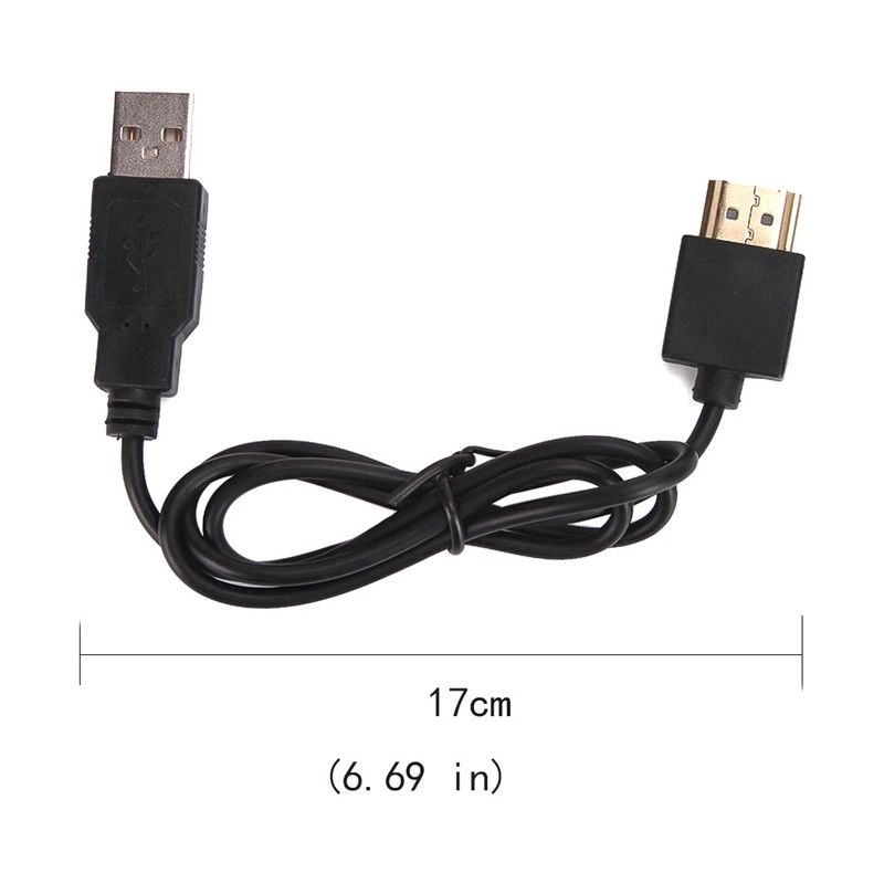 Dây Cáp Sạc Chuyển Đổi Qiaoshijiegou Shernbeitxun. My Hdmi 1.4 Male Sang Usb 2.0 A Dài 50cm