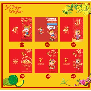 2000 bao lì xì 2021 khách đã chọn mẫu