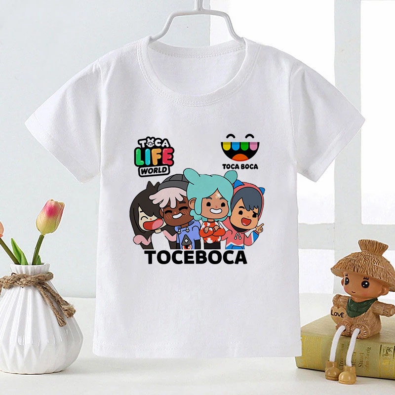 Áo Thun Trẻ Em tocaboca toca boca life world