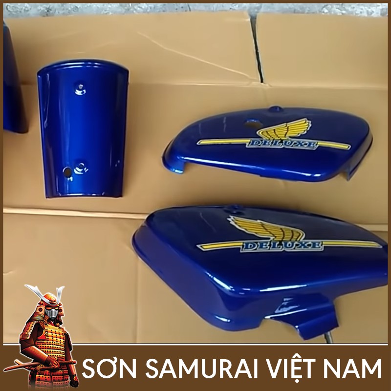 Sơn Samurai combo màu xanh dương H195M