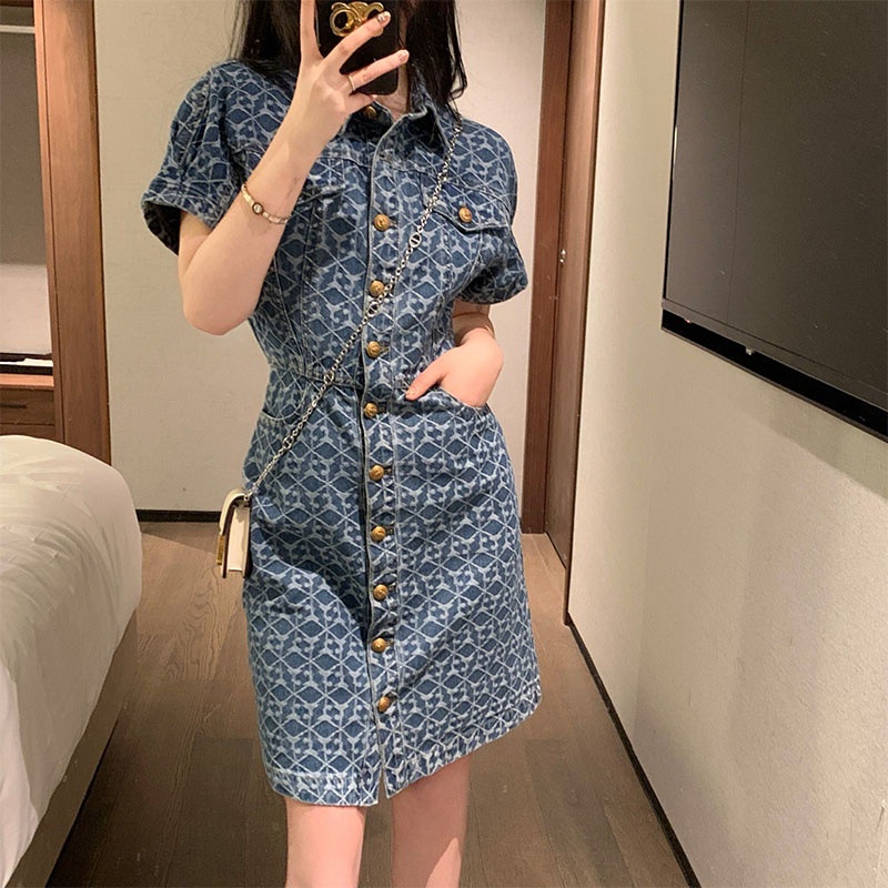 Mới Đầm Jean Thời Trang Cho Nữ Xiaoxiangfeng