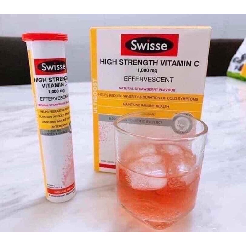 Viên sủi bổ sung C Swisse Úc