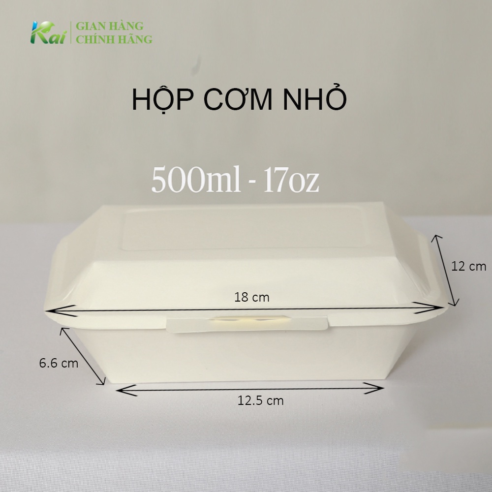 50 HỘP XÔI GIẤY / HỘP BÁNH BAO GIẤY / HỘP CƠM GIẤY, tiện dụng, vệ sinh, thân thiện môi trường, GIÁ SỈ