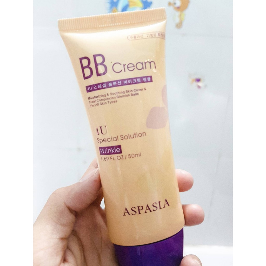 Kem Nền Chống Nhăn Aspasia BB Cream 4U Special Solution Wrinkle 50ml