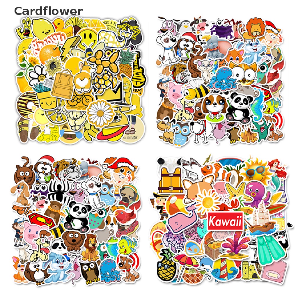 Bộ 50 Hình Dán Trang Trí /