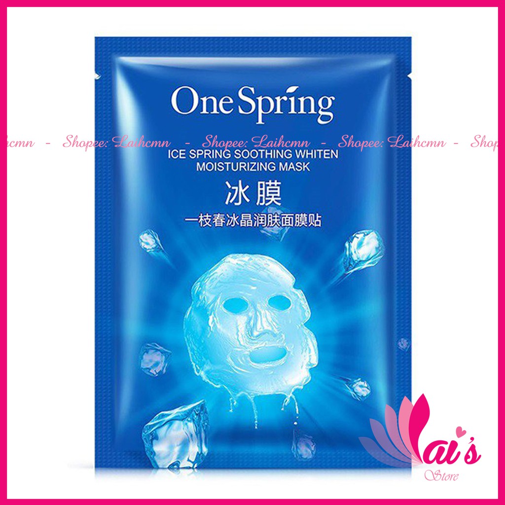 Mặt Nạ Đá Băng One Spring Ice Mask Dưỡng Ẩm, Sáng Da, Kiểm Soát Dầu, Tàn Nhang, Làm Trắng Và Thu Nhỏ Lỗ Chân Lông