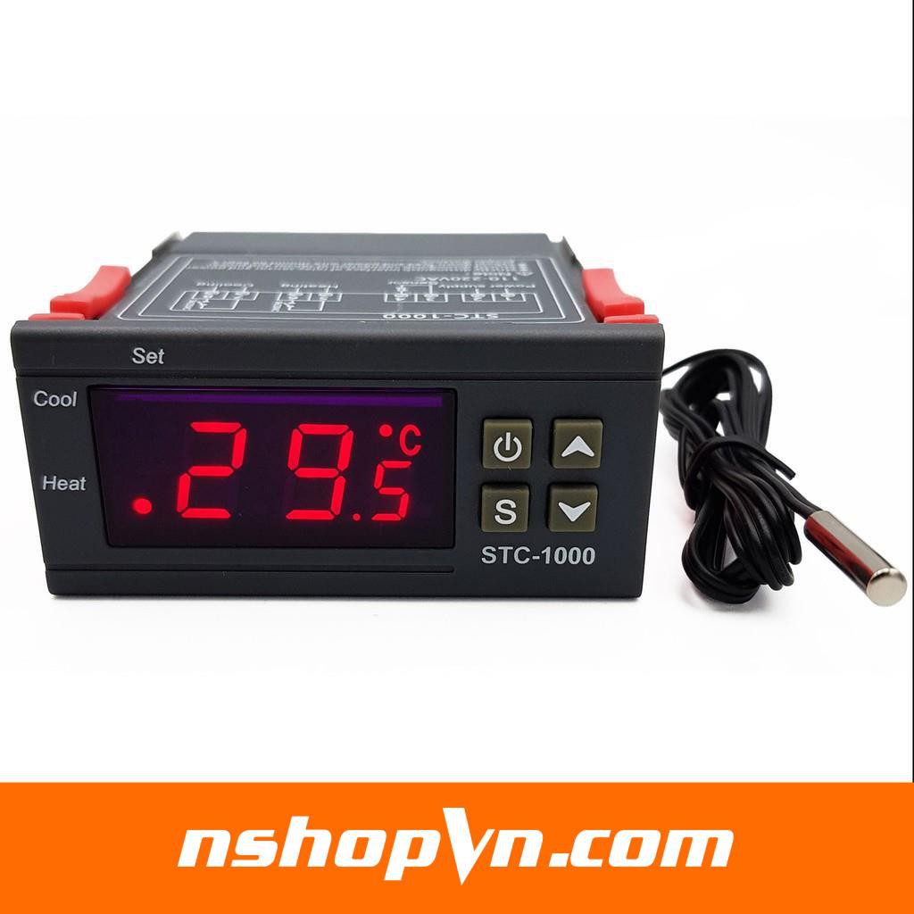 Bộ Điều Khiển Nhiệt Độ Đóng Ngắt Relay 220VAC STC-1000