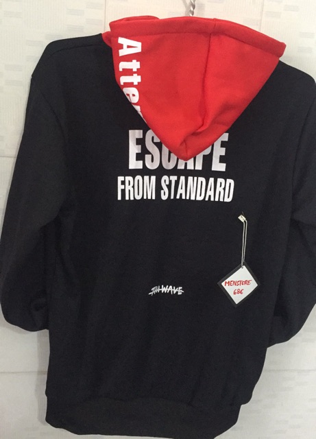 Áo khoác nỉ hoodie escape free sz dưới 60kg- ảnh thật | BigBuy360 - bigbuy360.vn