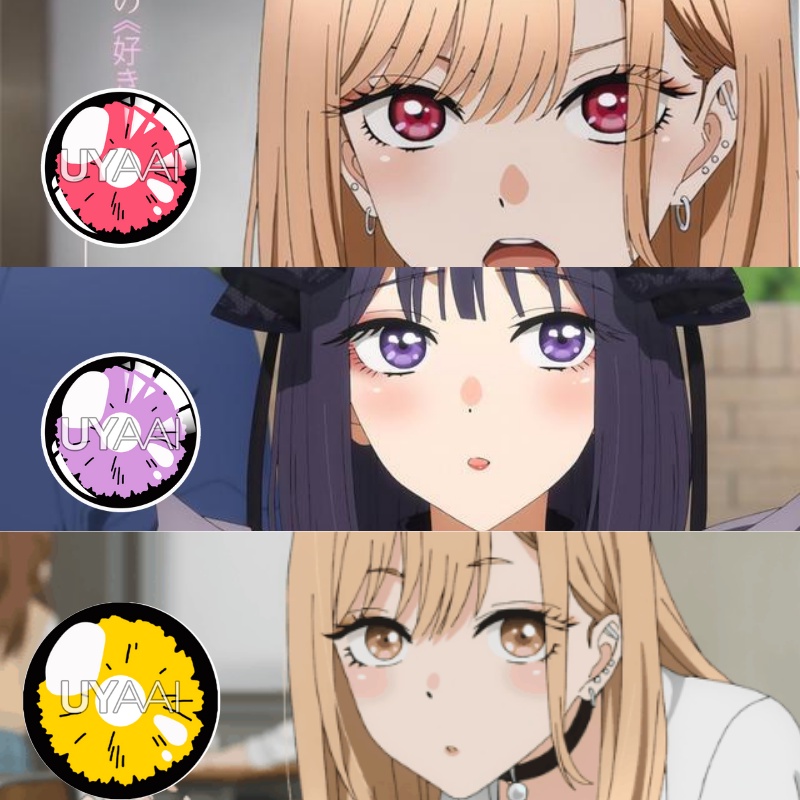 Kính áp tròng UYAAI hóa trang anime chất lượng cao