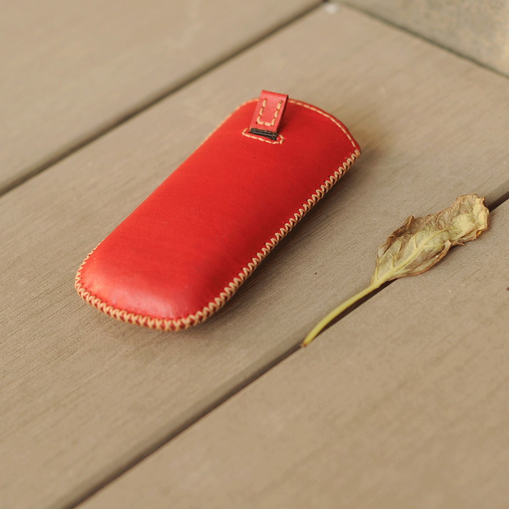 Bao da điện thoại Nokia 8800 - Da bò nhập khẩu - Đồ da Handmade VI625