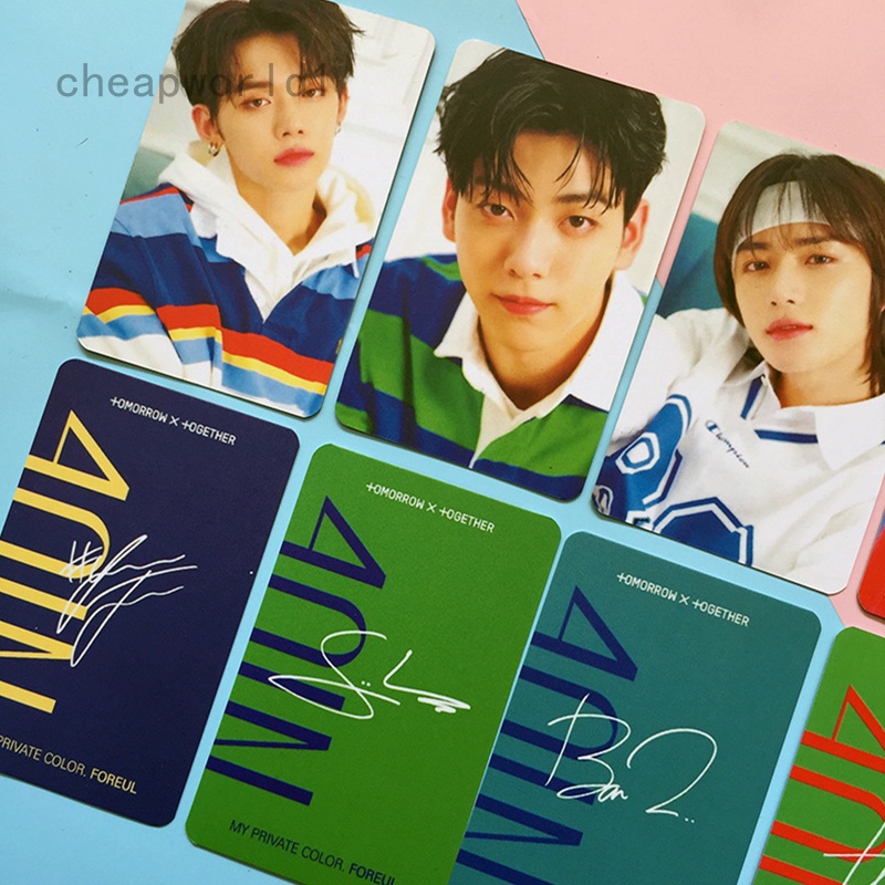 Set 5 Tấm Ảnh Lomo Card Nhóm Nhạc TXT 4OIN