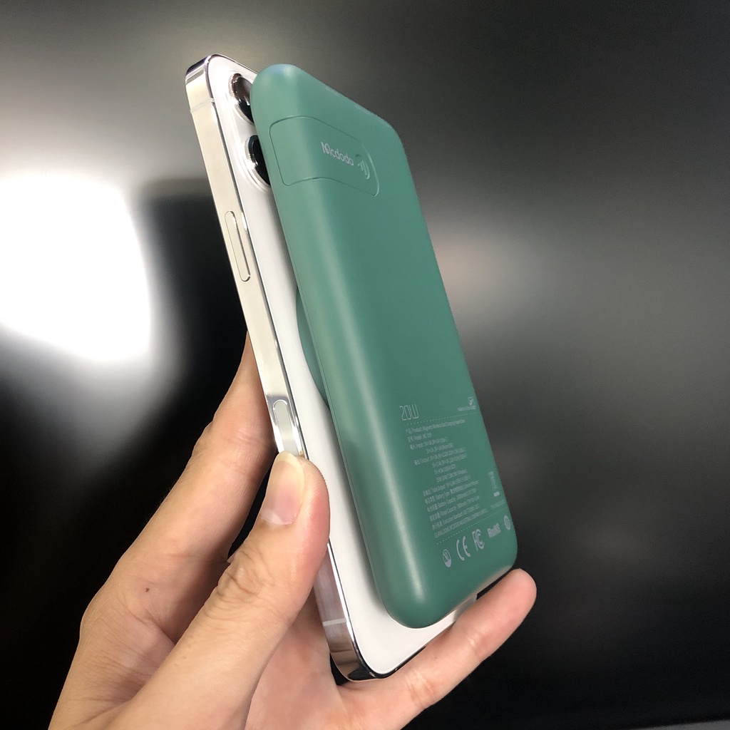 Sạc dự phòng sạc nhanh không dây Chính hãng Mcdodo 10000mAh - Hỗ trợ Mag.Safe