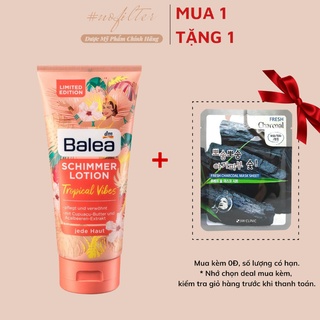 Kem Dưỡng Thể Toàn Thân Ánh Nhũ Balea Schimmer Body Lotion Tropical Vibes Đức -200ml