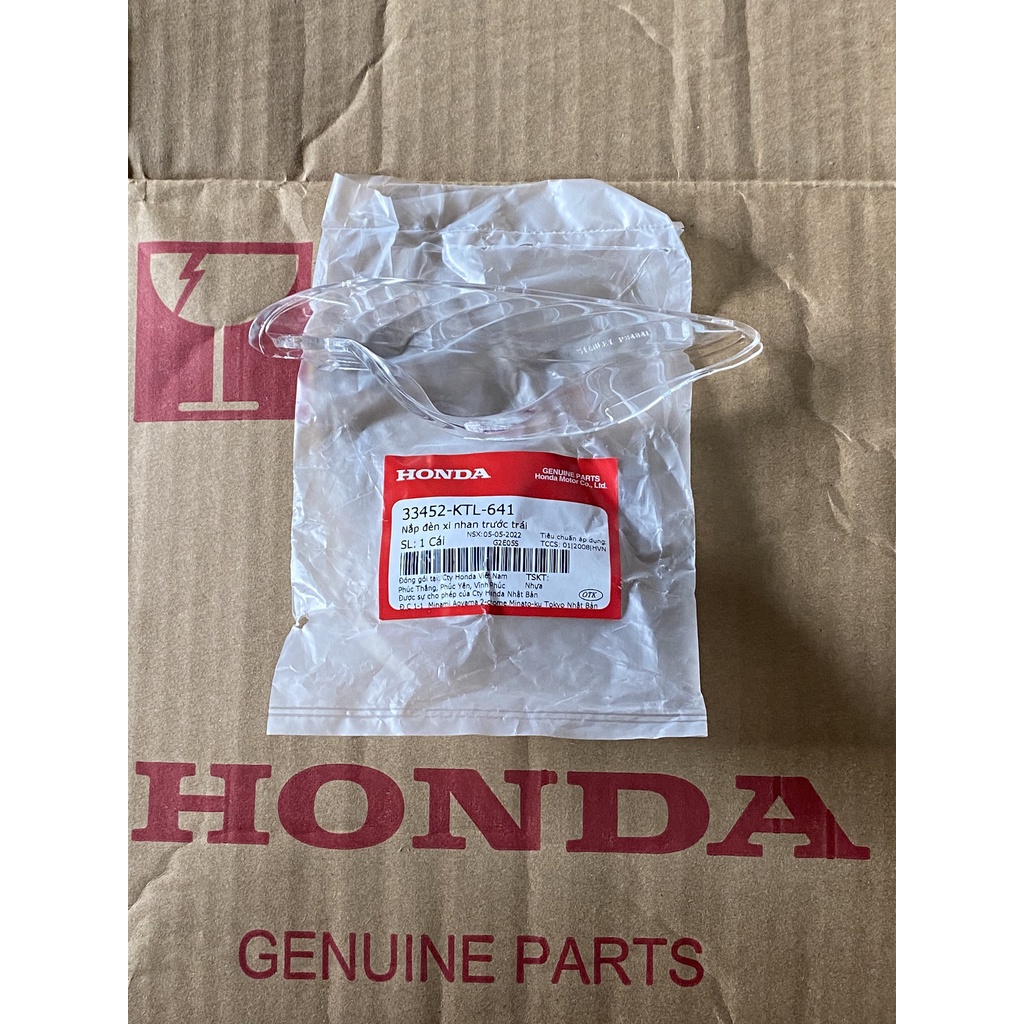 Nắp đèn xi nhan trước bên trái HONDA WAVE A100 Cá, A110.