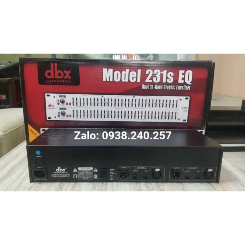 ]Lọc xì equalizer dbx 231 hàng loại 1 cao cấp - dbx 231s- dbx 231