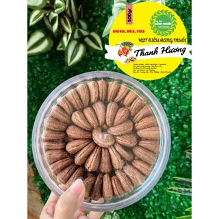 (CHUẨN) HẠT ĐIỀU RANG MUỐI BÌNH PHƯỚC SẮP BÔNG HỘP 500GR