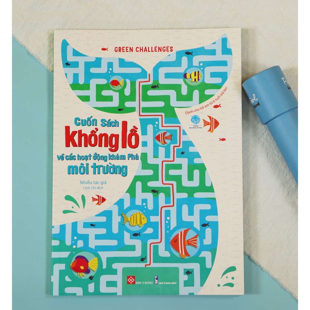 Sách - Cuốn sách khổng lồ về các hoạt động khám phá môi trường