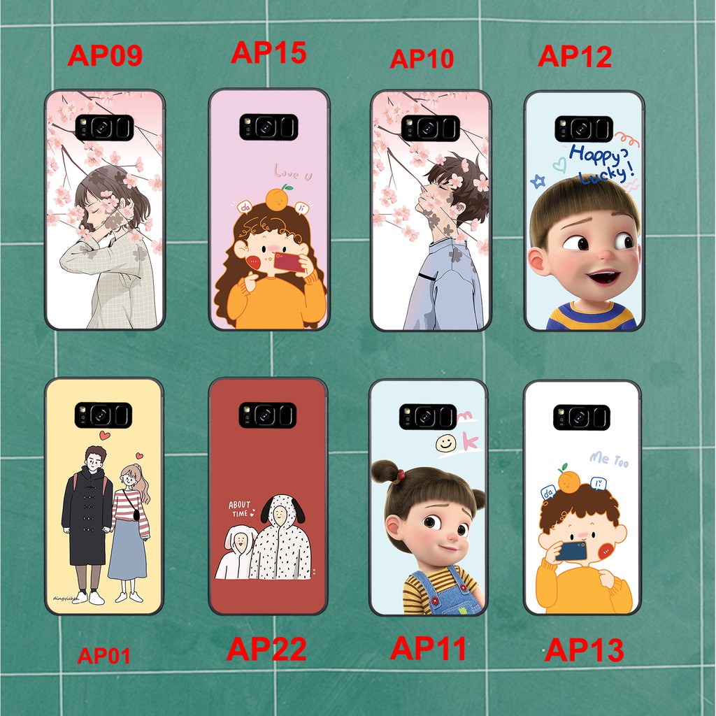 [FREESHIP TỪ 50K] ỐP LƯNG SAMSUNG S8 - SAMSUNG S8 PLUS CẶP ĐÔI ĐÁNG YÊU - DỄ THƯƠNG