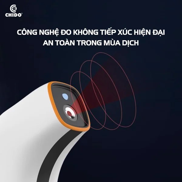 Nhiệt kế hồng ngoại cao cấp CHIDO 2021