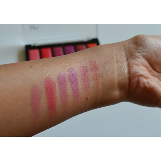 Bảng màu son môi Kiko Milano 6 Piece Lipstick Palette