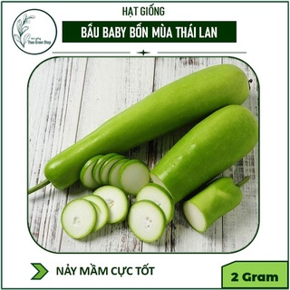 Hạt giống bầu Baby bốn mùa Thái Lan