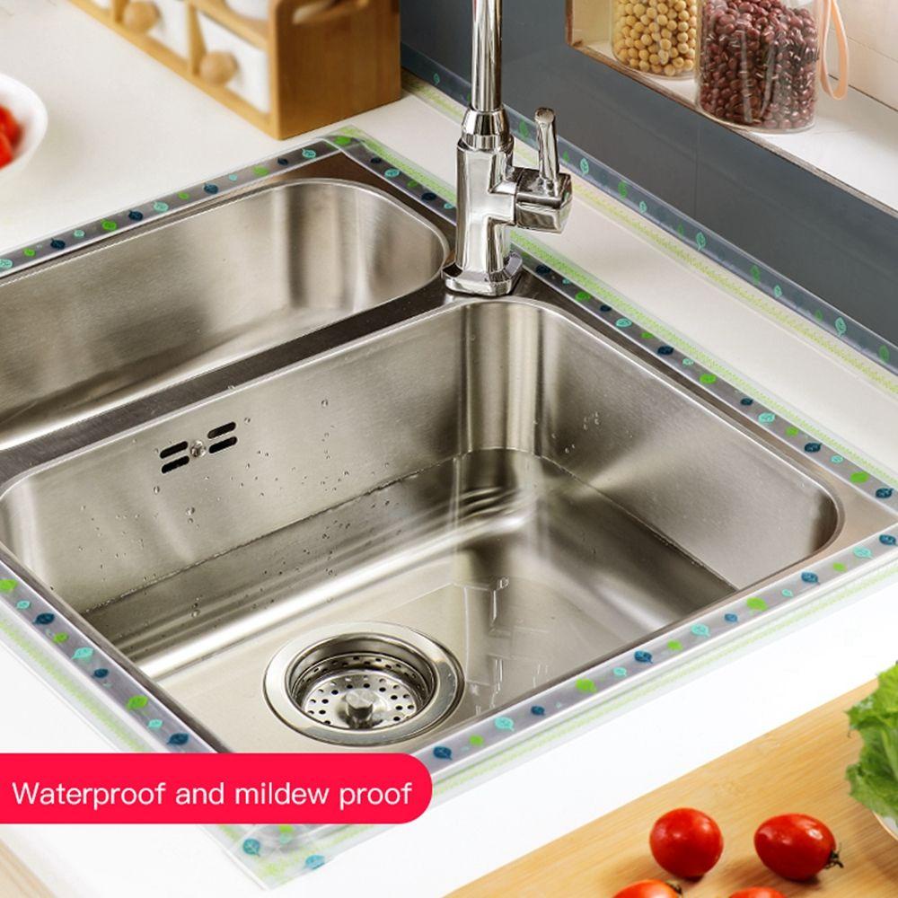 PISTA Băng Keo Dán Khe Hở Bồn Rửa Nhà Tắm Chống Thấm Nước Kiểu Mới