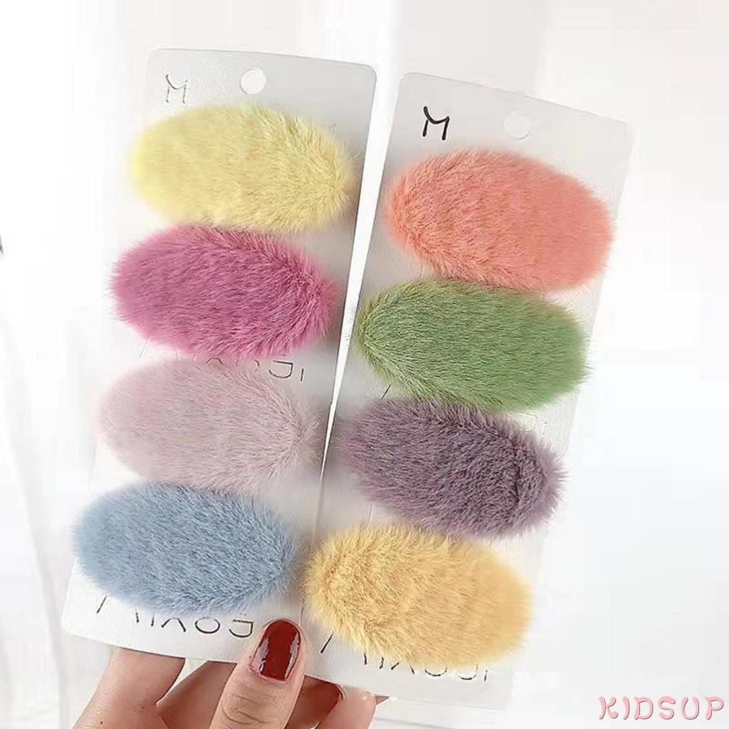 Kẹp tóc hình tam giác/giọt nước màu sắc thời trang cho nữ