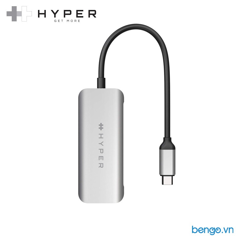 Cổng Chuyển HyperDrive 4 In 1 USB-C Hub HDMI 4K/60Hz - HD41