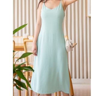Ceci cela - đầm dây slip dáng dài