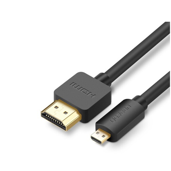 (1.5-3m) Cáp Micro HDMI sang HDMI - Ugreen 30102/30103/30104