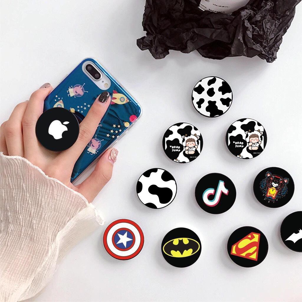 Giá đỡ điện thoại CẦM TAY -CUTE - Pop - Iring tròn dán lưng điện thoại
