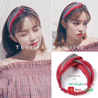Phụ Kiện Tóc Băng Đô Turban Nữ Trơn Thời Trang Hàn Quốc Dễ Thương - Thao Le Accessories
