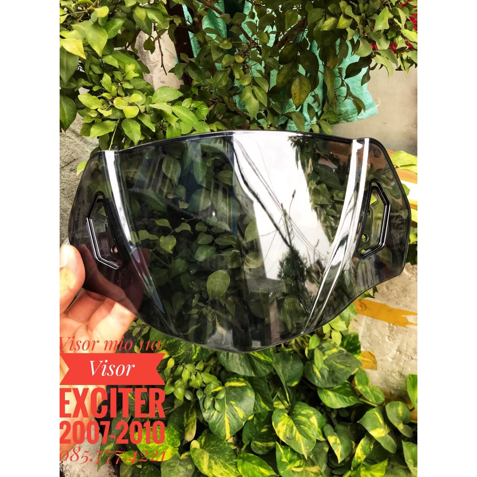 Mão Ex 2010, Mão Exciter 2010 - MIO 110  trong suốt ốp đầu phụ kiện  VISOR Exciter 2010, MIO 110