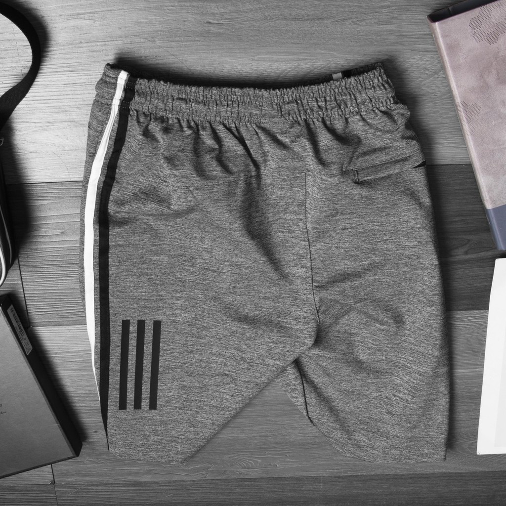 Quần short nam, quần đùi nam thể thao logo in có túi khóa kéo tiện lợi Kenstore194 QS63 | BigBuy360 - bigbuy360.vn