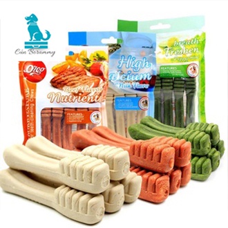 XƯƠNG NHAI SẠCH RĂNG HÌNH BÀN CHẢI CHO CHÓ