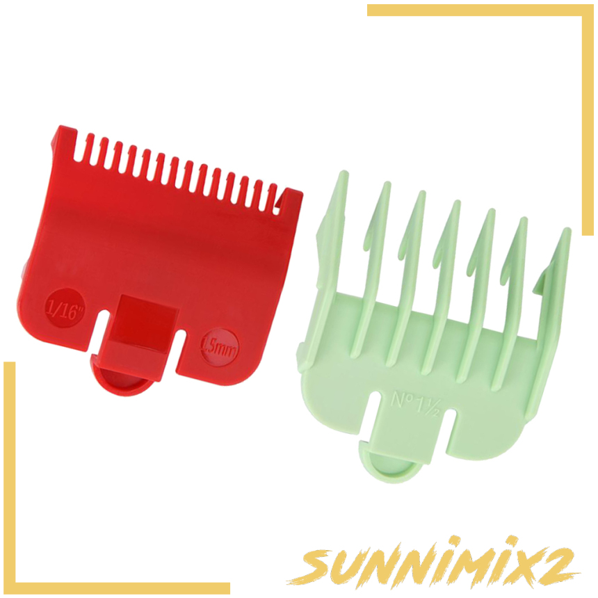 (Hàng Mới Về) Đầu Tông Đơ Cạo Tóc Sunnix2 Bằng Nhựa Với 2 Kích Thước Khác Nhau