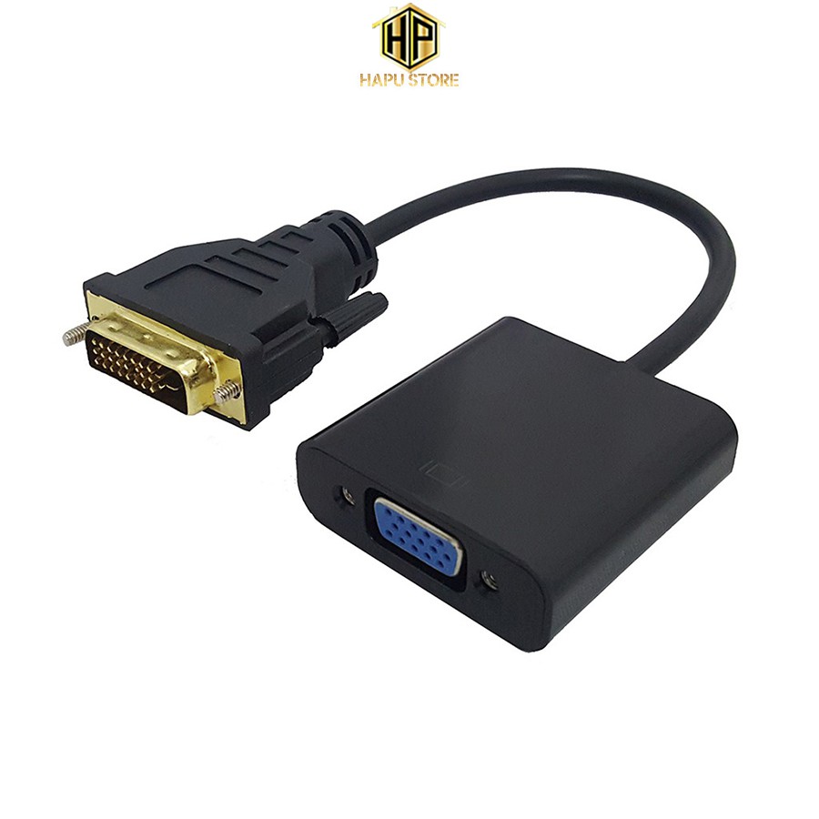 Cáp chuyển DVI ra VGA 24+1 giá rẻ - Hapustore