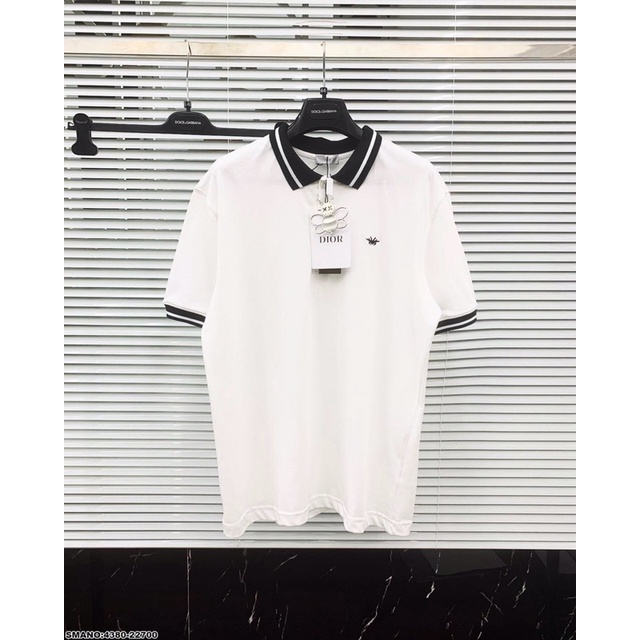 Áo Polo Nam Viền Trắng Ong Đơn Giản Cực Hot - Áo Nam Polo Đi Ỏ Ong Cao Cấp