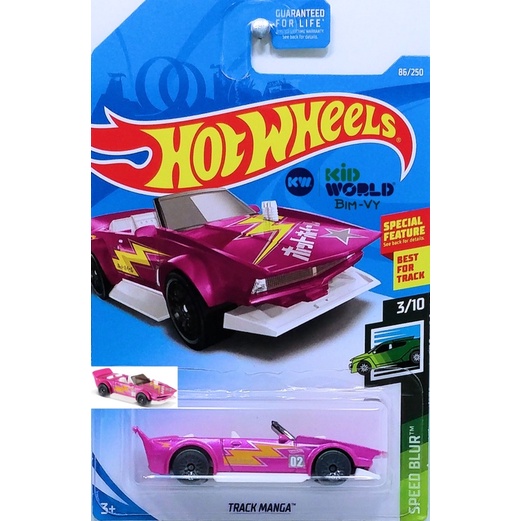 Xe mô hình Hot Wheels basic Track Manga FYD36.