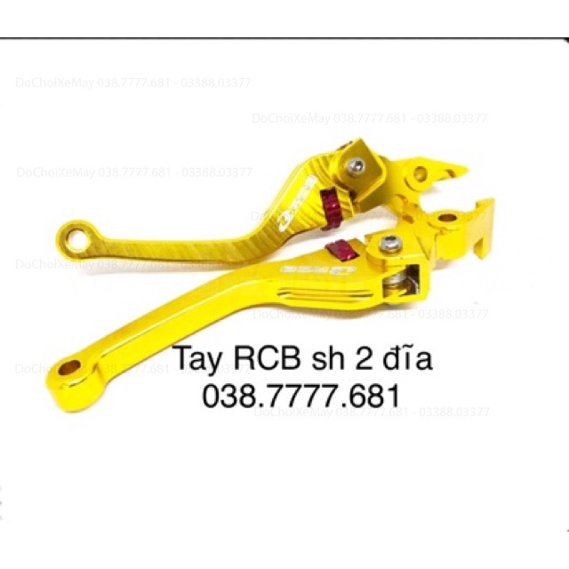 [Rẻ nhất Shopee] Tay thắng RCB dành riêng cho SH 2 đĩa tất cả các đời gắn như zin. DoChoiXeMay