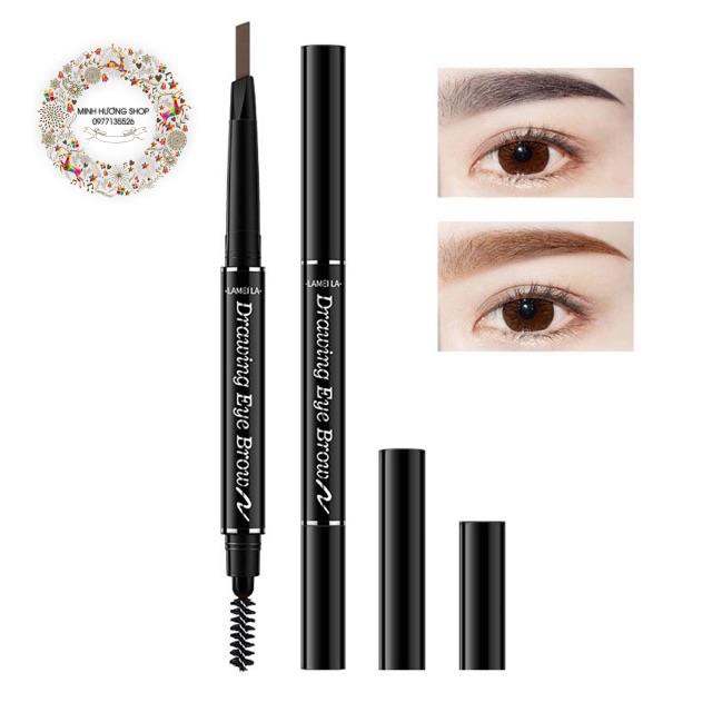 Kẻ mày 2 đầu LAMEILA tiện dụng chuẩn nội địa