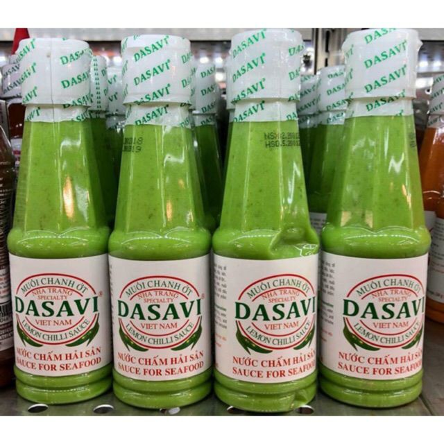 MUỐI CHANH ỚT XANH DASAVI-NƯỚC SỐT CHẤM HẢI SẢN