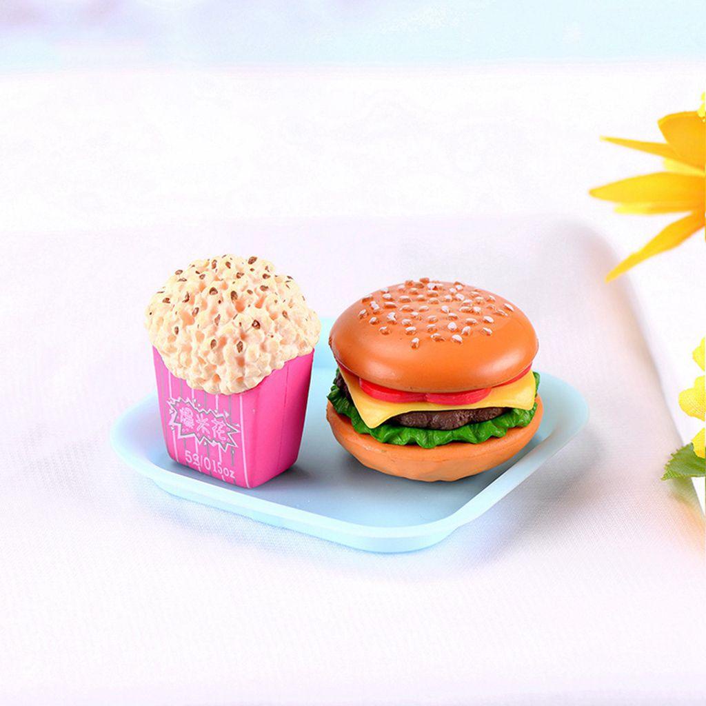 1 Mô Hình Đồ Chơi Khoai Tây Chiên Khoai Tây Chiên, Món Tráng Miệng Mini Bằng Nhựa Ppopcorns