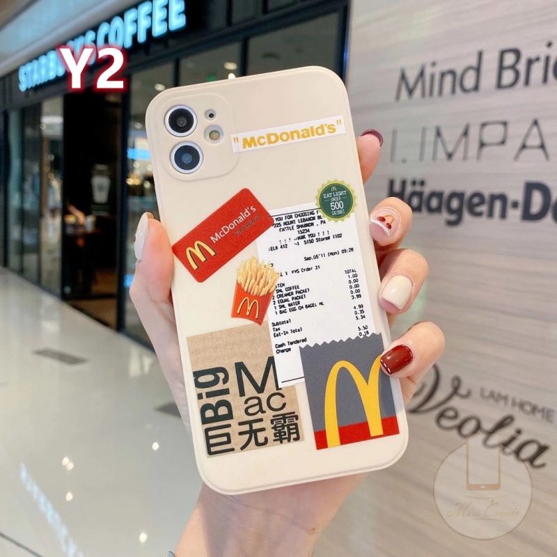 OPPO Mcdonald 's Cube Cho Samsung A03s A52s A72 A32 A52 A12 A20S A02S A50 A10S A51 A10 A50S A30S M40S M12 A54 A74 Reno 5 Reno 4 A15 A52 A35 A543 A943 A94 A5 2020 A7 A12 A5S