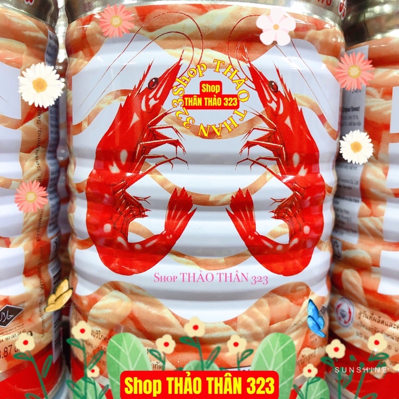 Bánh Snack Tôm Thái🦐 Lon 110g