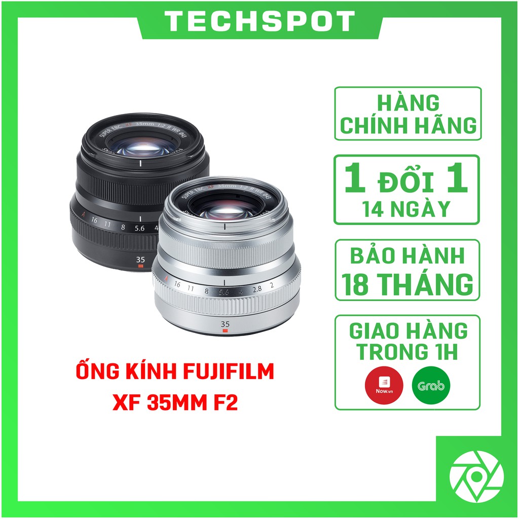 Ống kính Fujifilm XF 35mm F2 - Bảo Hành 18 tháng Chính hãng